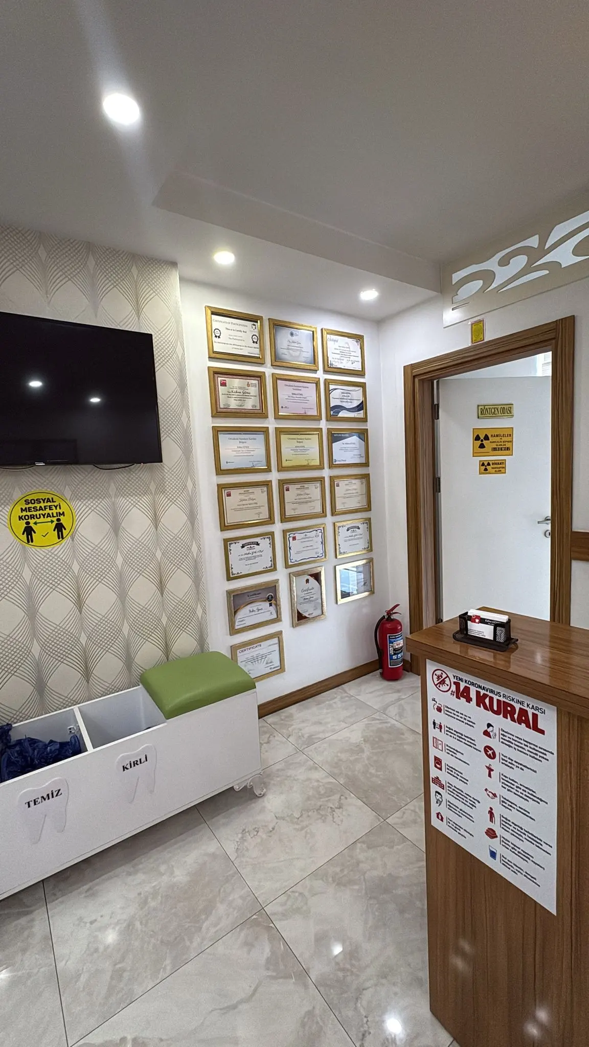Clinic-provided photograph of Dr Kübra Güneş