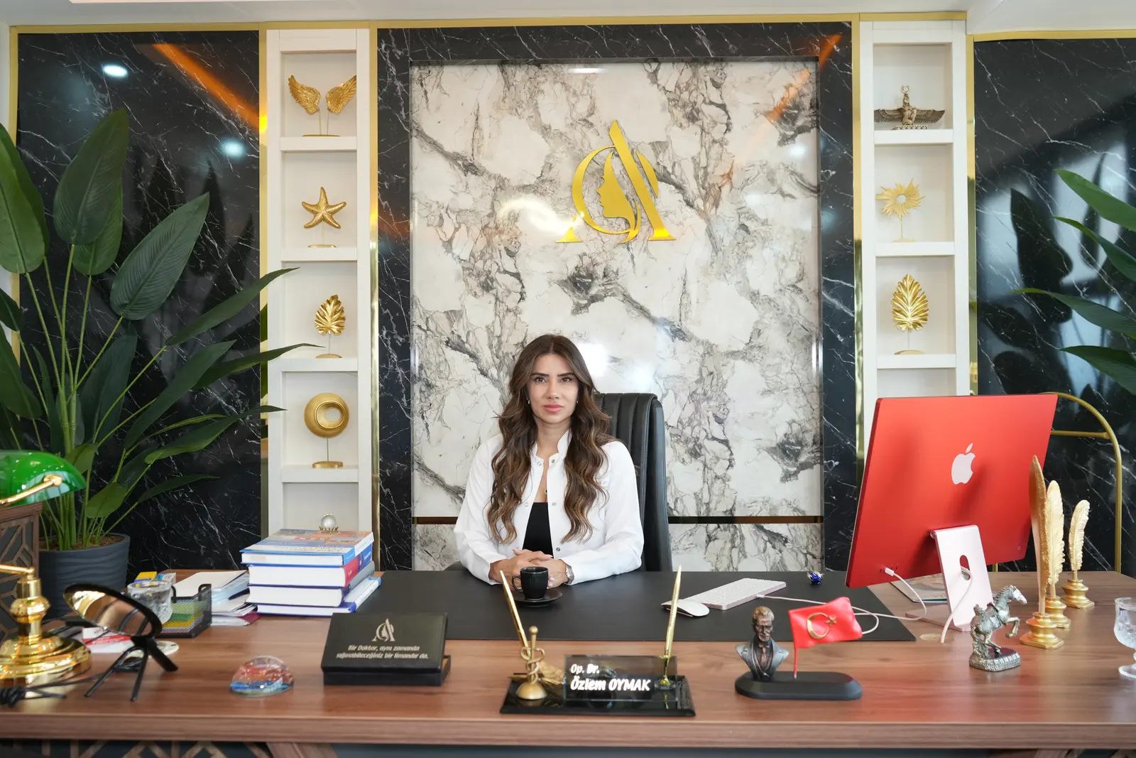 Clinic-provided photograph of Dr Özlem Oymak