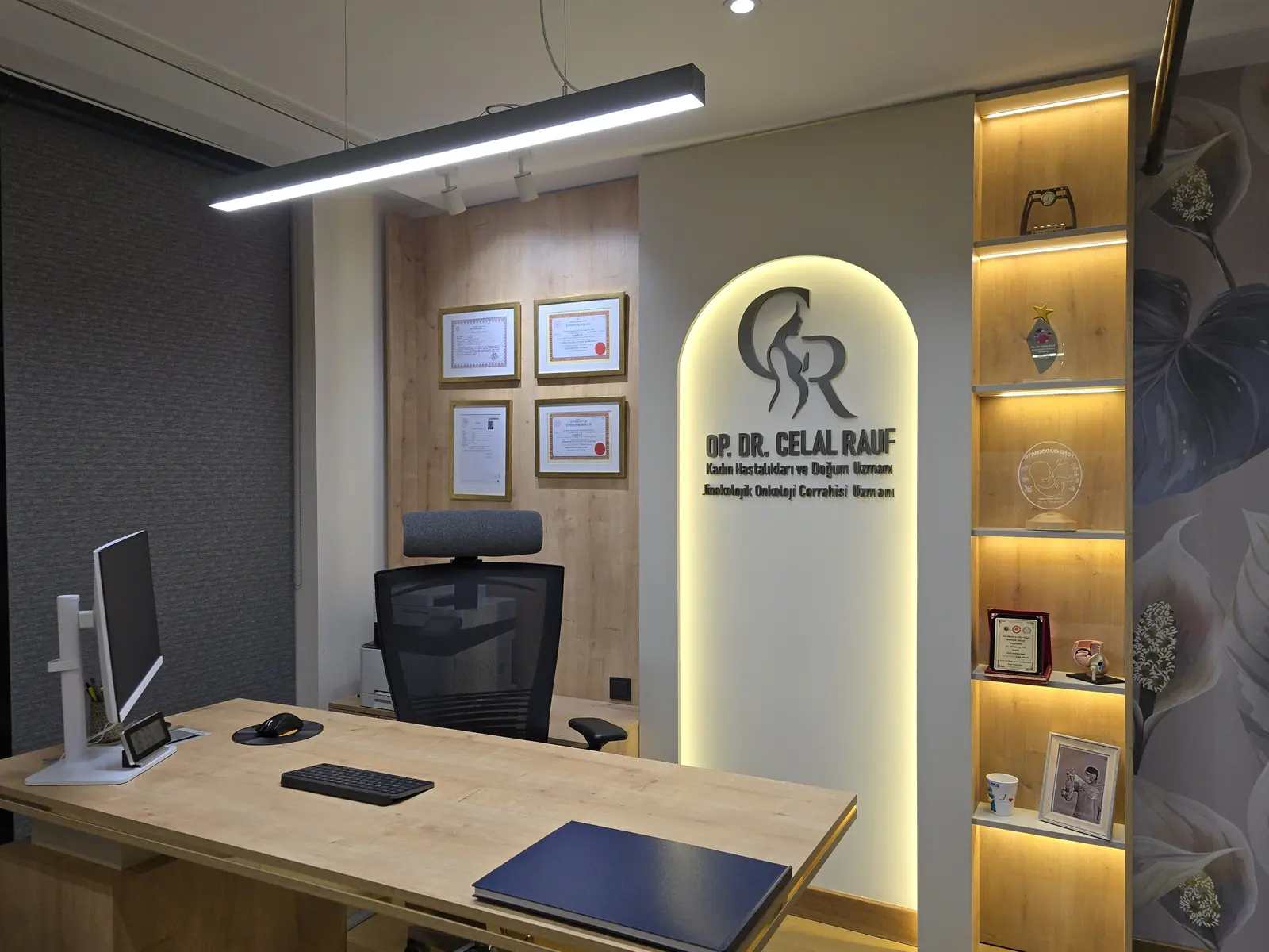 Clinic-provided photograph of Dr Celal Rauf