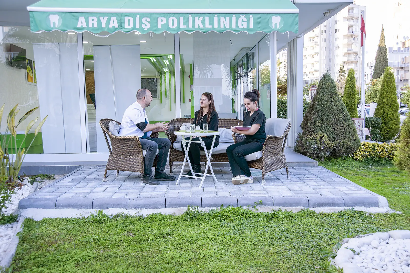 Von der Klinik bereitgestelltes Foto von Arya Zahnklinik