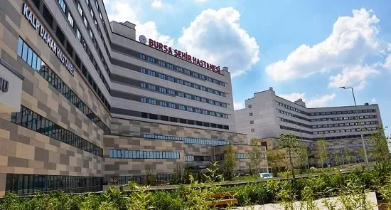 Clinic-provided photograph of Bursa City Hospital