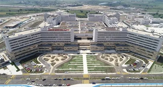Clinic-provided photograph of Bursa City Hospital