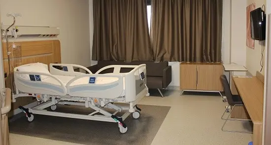 Clinic-provided photograph of Bursa City Hospital