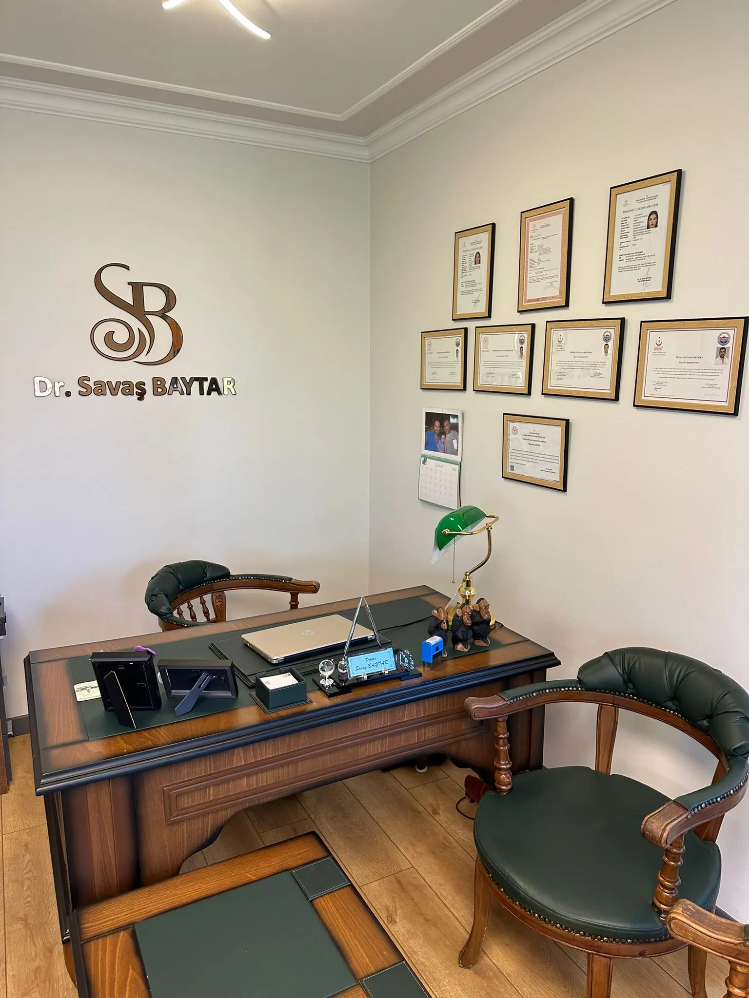 Clinic-provided photograph of Dr Savaş Baytar