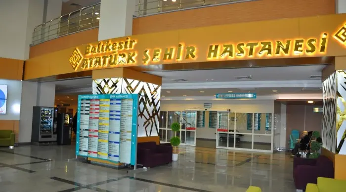 Clinic-provided photograph of Balıkesir Atatürk City Hospital