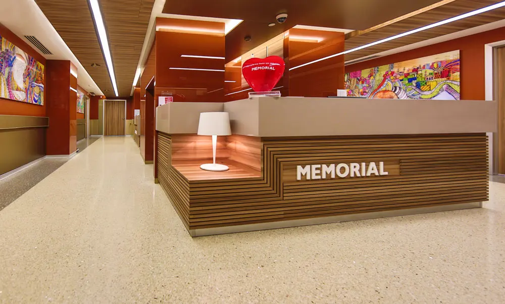 Von der Klinik bereitgestelltes Foto von Memorial Şişli Krankenhaus