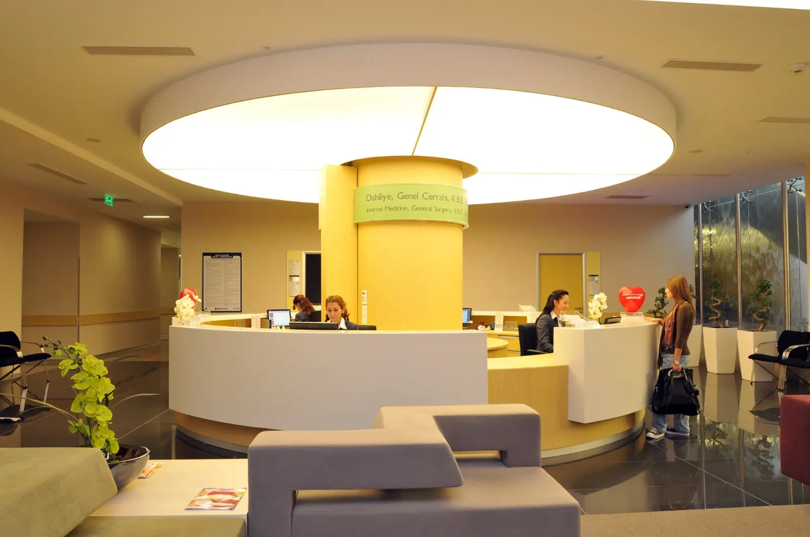 Clinic-provided photograph of Memorial Antalya Hospital