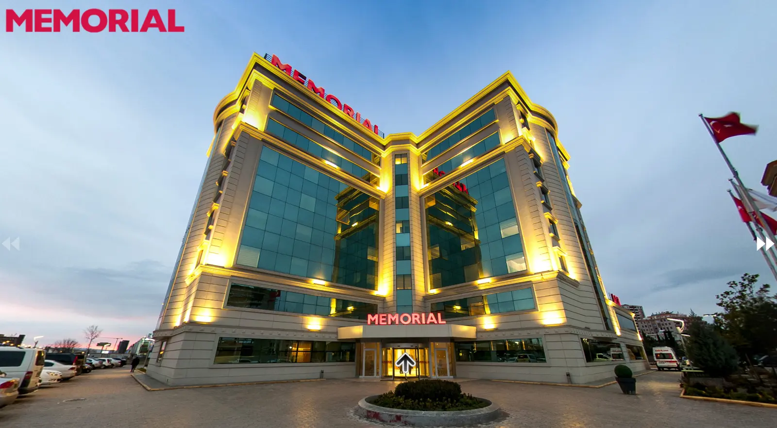 Clinic-provided photograph of Memorial Dicle Hospital
