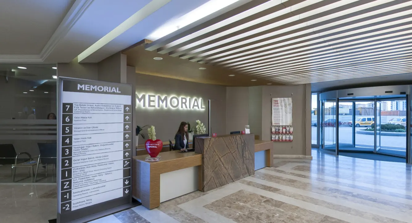Clinic-provided photograph of Memorial Dicle Hospital