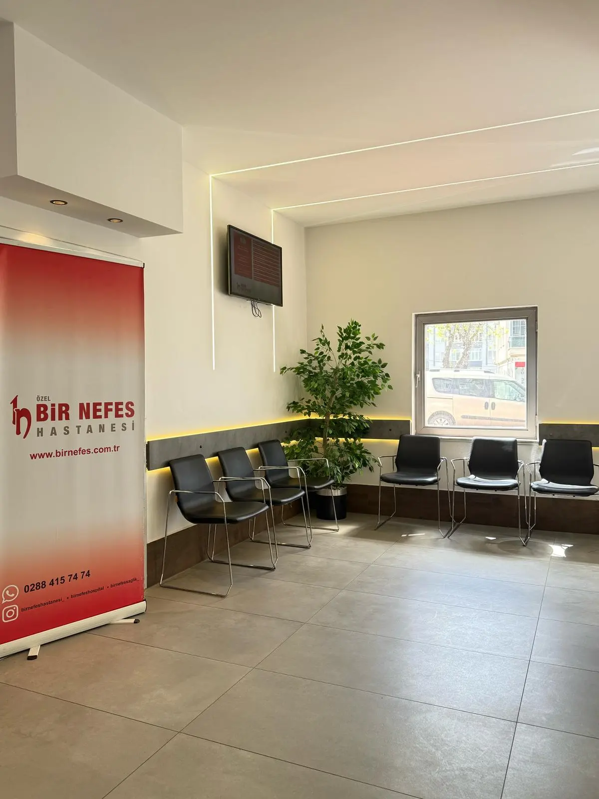 Clinic-provided photograph of Bir Nefes Hospital