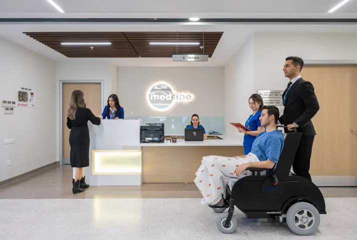 Clinic-provided photograph of Medline Adana Hospital