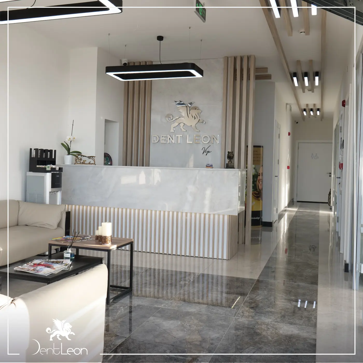 Clinic-provided photograph of Dent Leon Vip
