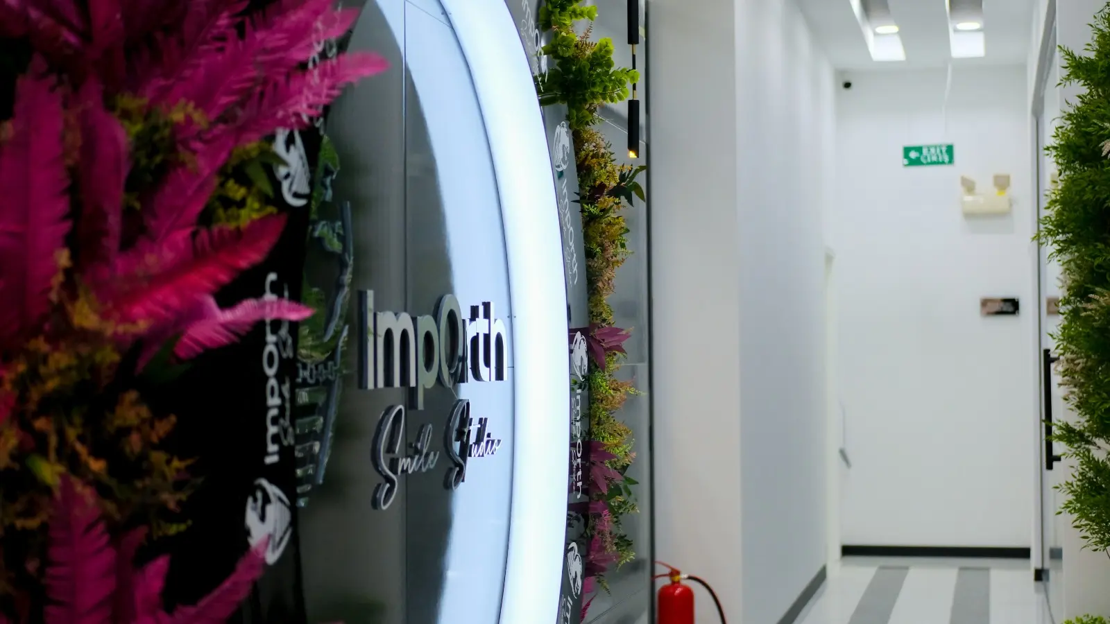 Clinic-provided photograph of ImpOrth Smile Studio