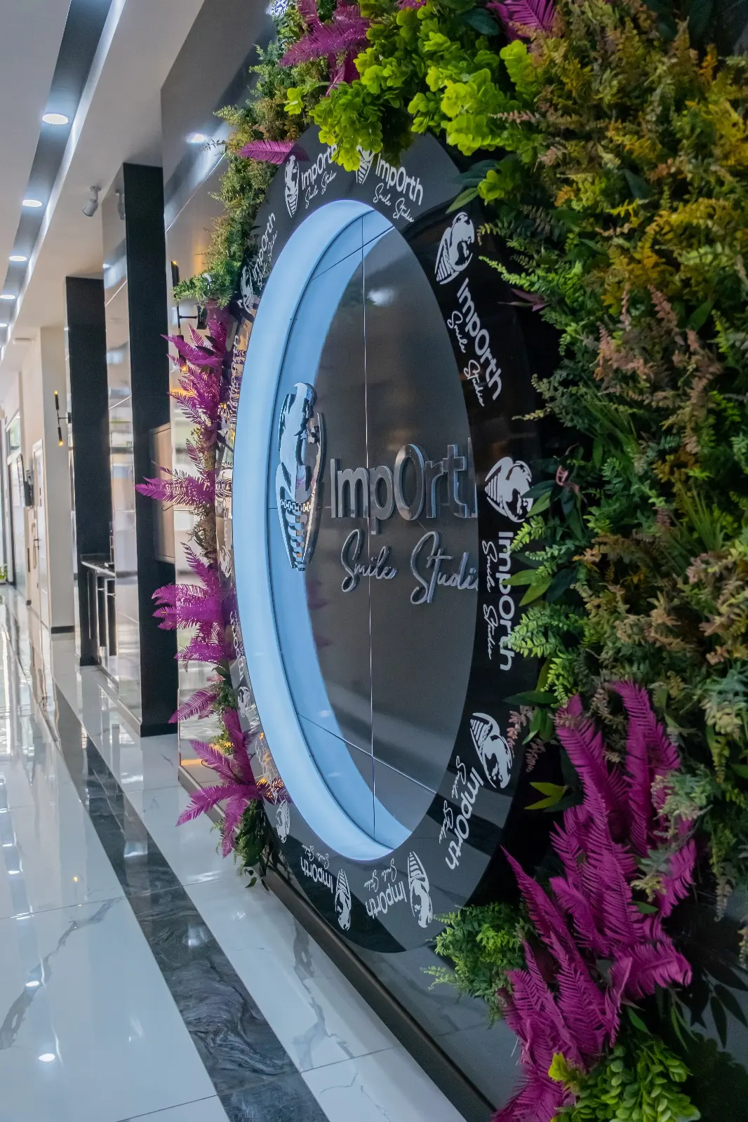 Clinic-provided photograph of ImpOrth Smile Studio